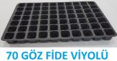 Fide Viyolu 70 Gözlü 100 Adet Fide Yetiştirme Kabı Tohum Çimlendirme Viyolü Fide Yetiştirme Viyolü Plastik Fide Viyolü Fide Viyol - 2