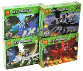 LELE 33074 Minecraft My World Lego Oyuncak Seti (4 Model Seçimi) - 2