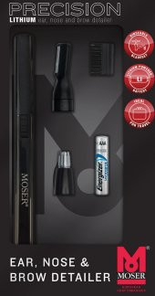 Moser 5640-1801 Pen Kulak-Burun Tüy Kesme Makinası - 1