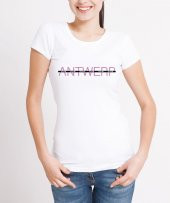 Anwers Temalı Bayan Tişört - 1