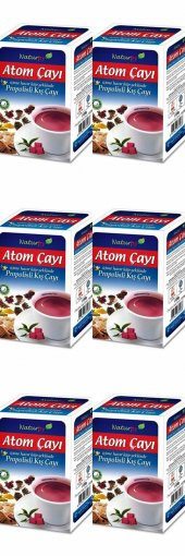 Naturpy Propolisli Atom Çayı Küp şeklinde 150 gr-6 kutu - 1