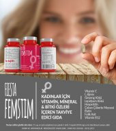 Fiesta Femstım Kadınlar İçin Takviye Gıda (30 Bitkisel Kapsül) - 2