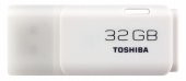 TOSHIBA 32GB Hayabusa USB 2.0 Beyaz USB Bellek THNU202W0320E4 - 1