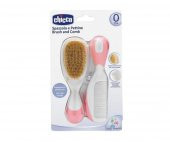 Chicco Fırça Ve Tarak Seti 0 ay+ Pembe - 1