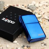 ORJİNAL FATURALI ZİPPO SAPPHİRE BLUE ZİPPO ÇAKMAK SAFİR MAVİ - 3