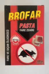 Fare Zehiri ve Fare Pastası 2li Set Fare Zehri Sve Sıçan Öldürücü Fare Pastası ve Fare Zehrii - 3