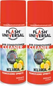 2 li Set Flash Universal Antibakteriyel Klima Temizleme Spreyi 20 - 1