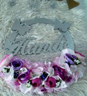 DEKORATİF AYNALI PLEKSİ ÇOCUK ODASI KAPISÜSÜ ( LAZER KESİM & KAZIMA ) - 1