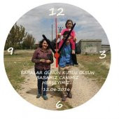 Babalar Gününe Özel Duvar Saati - 1