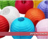 KAĞIT FENER JAPON FENERİ 40 CM 1 ADET - 1