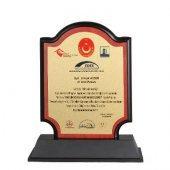 AHŞAP PLAKET BASKILI - 1