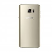 Samsung Galaxy Note 5  Arka Kapak Gold - 1