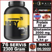 Biogain Nutrition Whey Protein Tozu 2300 Gr 76 Servis Bol Hediye - 2