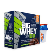 Big Whey Go Whey Protein Tozu Tekli Sachet 68 Servis 68 Saşe Çikolata Çilek Muz Mix - 3