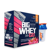 Big Whey Go Whey Protein Tozu Tekli Sachet 68 Servis 68 Saşe Çikolata Çilek Muz Mix - 4