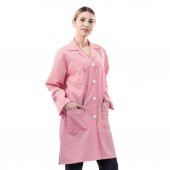 Kadın Önlük, Pembe-Beyaz -94E1763- İş Elbisesi, İş önlüğü - 2
