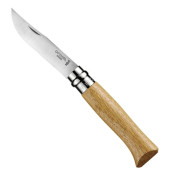 Opinel Inox No 8 Meşe Saplı Paslanmaz Çelik Çakı - 1