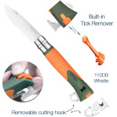Opinel No 12 Kene Çıkarıcılı Katlanır Bıçak - 3