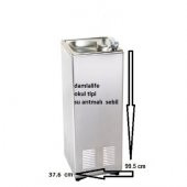 Okul Tipi Su Arıtmalı Basmalı Fışkırtmalı Musluklu Su Sebil - 1