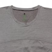 Kadın Basic Krem Geniş Yaka Tişört - 3