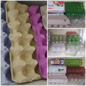 15 Lİ PLASTİK KAPAKLI YUMURTA VİYOLÜ 200 AD - 6