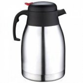 Çelik Sıcak Soğuk Su Çay Termosu Termos 2 Lt Kapasite Paslanmaz Termos Araç Oto Piknik Kamp İnoks - 1