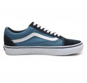 Vans Old Skool Unisex Spor Ayakkabı Mavi - 4