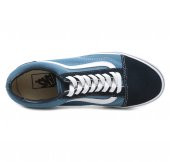 Vans Old Skool Unisex Spor Ayakkabı Mavi - 5