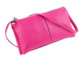 Askılı Clutch Çanta, Antibakteriyel Kaliteli PU Deri - 1