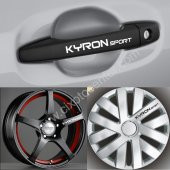 Ssangyong Kyron Kapı Kolu Jant Sticker - 1