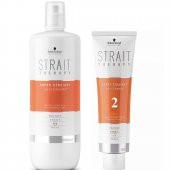 Schwarzkopf Strait Therapy -2- Düzleştirici Krem + Süt SET - 1