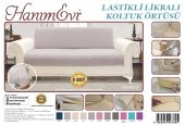 EVNEŞE LASTİKLİ LİKRALI KANEPE ÖRTÜSÜ.ÇANTA İÇİNDE 2 ÜRÜN BULUNUR - 3