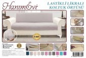 EVNEŞE LASTİKLİ LİKRALI KANEPE ÖRTÜSÜ.ÇANTA İÇİNDE 2 ÜRÜN BULUNUR - 1