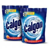 Calgon Çamaşır Makinesi Kir ve Kireç Önleyici 2x1500 gr Toz - 2