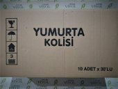 30 LU YUMURTA VİYOLU TAŞIMA KOLİSİ 10 ADET ( KOLİ, MUKAVVA, YUMURTA TRANSFER KOLİSİ ) - 1