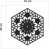 OSMANLI MOTİFİ4 AHŞAP SAAT - 2