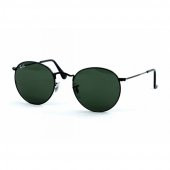 Ray-Ban RB3447 002 50-21 Round Metal Unisex Güneş Gözlüğü - 1