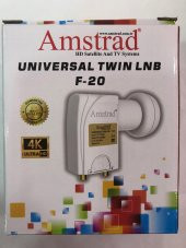 AMSTRAD F-20 ÇİFTLİ LNB ( HEDİYELİDİR ) - 1