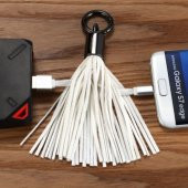 Samsung Htc Sony Anahtarlık Universal Micro Usb Data Şarj Kablosu - 3