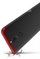 Huawei Mate 10 Lite Kılıf 360 Derece Kırılmaz Cam Hediye - 3