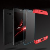 Huawei Mate 10 Lite Kılıf 360 Derece Kırılmaz Cam Hediye - 5