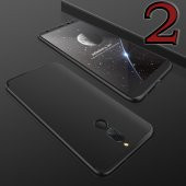 Huawei Mate 10 Lite Kılıf 360 Derece Kırılmaz Cam Hediye - 7