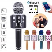 Sihirli Karaoke Mikrofon Bluetooth Sd Card Mikrofonu - 11