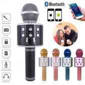 Sihirli Karaoke Bluetooth Mikrofon Sd Card Mikrofonu - 1
