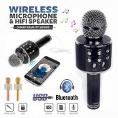 Sihirli Karaoke Bluetooth Mikrofon Sd Card Mikrofonu - 11