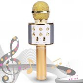 Sihirli Karaoke Mikrofon Bluetooth Sd Card Mikrofonu - 6