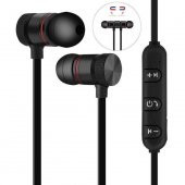 Ios Android Sport Mıknatıslı Kablosuz Bluetooth Kulaklık Stereo - 11
