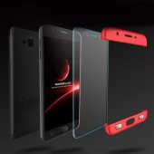 Huawei P20 Lite Kılıf 360 Derece Tam Koruma Kırılmaz Cam Hediye - 6