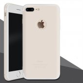 iPhone 8 Kılıf Tıpalı Şarj Giriş Tıpası Kamera Korumalı - 8