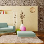 Prado Wellsoft Kumaş Halı Örtüsü Osmanlı 170x270 - 3